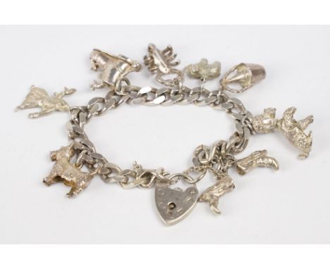Silver Charm Bracelet 
