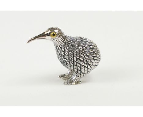 Silver Kiwi Figure 