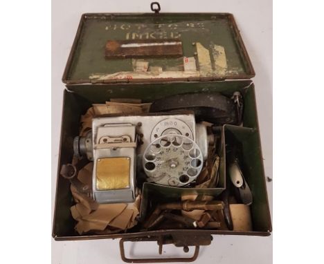 Railway Ticket Machine in Metal Box 