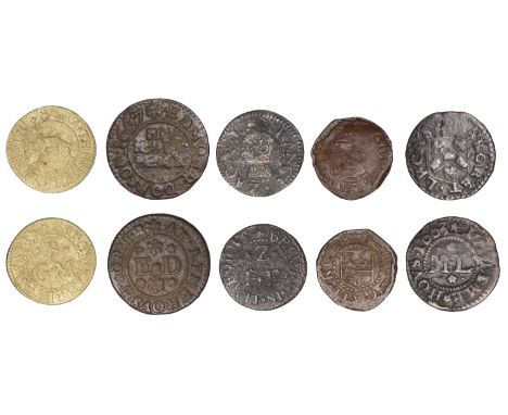 Duplicates: Irongate Stairs [St Katharine’s], R[ichard] C[udworth], Farthing, 1.05g/12h (N 8258 obv., different rev.; BW. 154