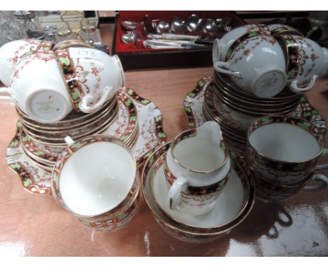 A Tuscan china tea service