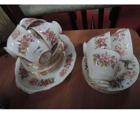A part tea service Coleclough 'Wayside'