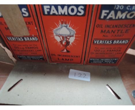 A box of Famos oil incandescent lamp mantles