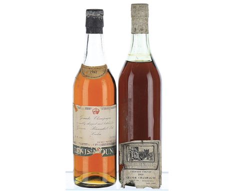1974 Berry Bros. & Rudd, Vintage, Grande Champagne Cognac 24floz, 70 degrees Proof, landed 1964, bottled in 1974 for Berry Br