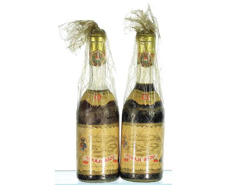 1957 Tokaji Aszu 6 puttonyos  1x50cl  1959 Tokaji Aszu 6 puttonyos  1x50cl   Total 2x50cl Produced by the state owned winery 