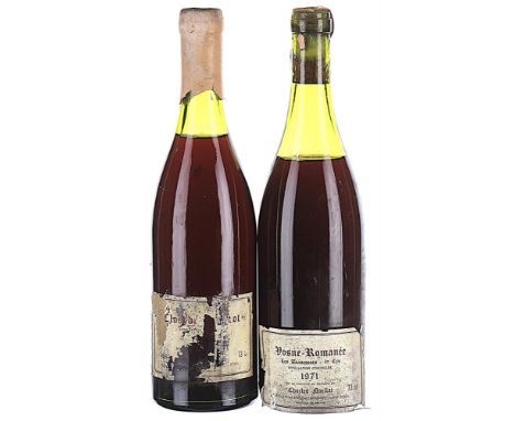 1971 Charles Noellat, Vosne-Romanee Premier Cru, Les Beaux Monts Label detached, torn and soiled, wax capsule cracked, cork s