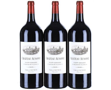 ß  2009 Chateau Ausone Premier Grand Cru Classe A, Saint-Emilion Grand Cru OWC 3x150cl IN BONDPrivate collection, purchased d