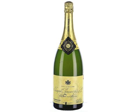 1966 Joseph Perrier, Brut 1x150cl  Label soiled and torn.This lot forms part of a private collection amassed mainly in the 19