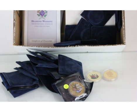 Westminster Mint Diamond Wedding Photographic Portrait Collection coin set with COA's