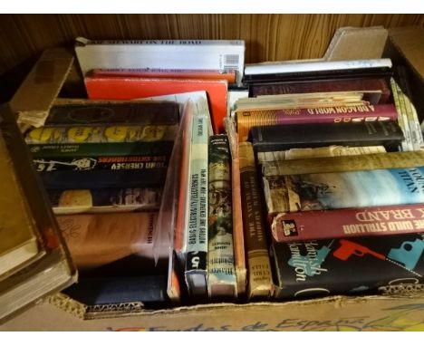 Box of vintage books