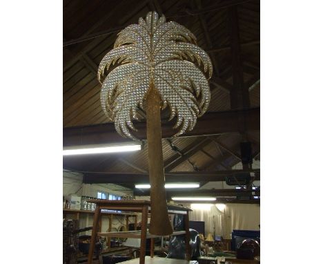 Large Palm Tree Wall Light 40 inches long