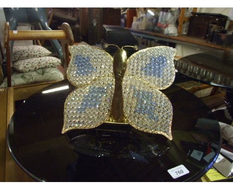 Butterfly Wall Light 11 x 12 inches