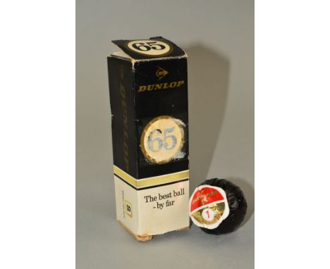 A BOX OF DUNLOP 65 NO.1 BALLS, (three off)