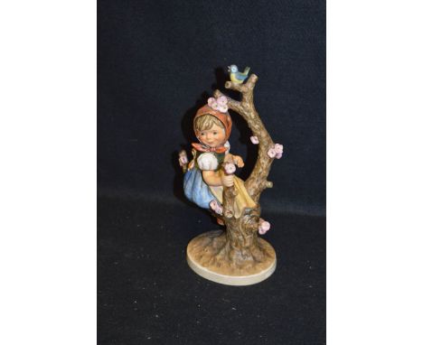 A Geobel Hummel Lamp (11'' high)