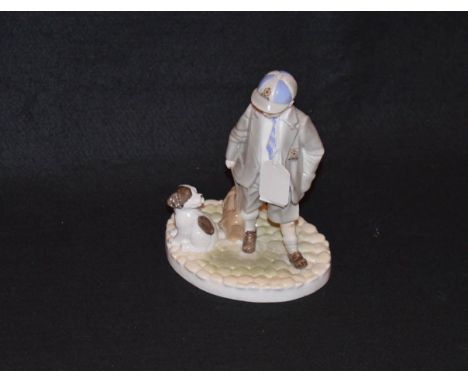 A Limited Edition Royal Worcester Figurine 'Can I Come Too?'