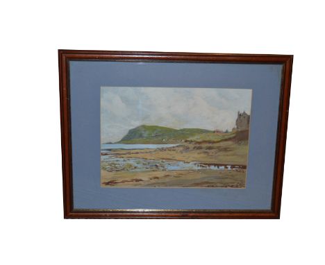 A Watercolour 'Land and Seascape' 