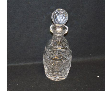 A Waterford Crystal Decanter (11'' wide)