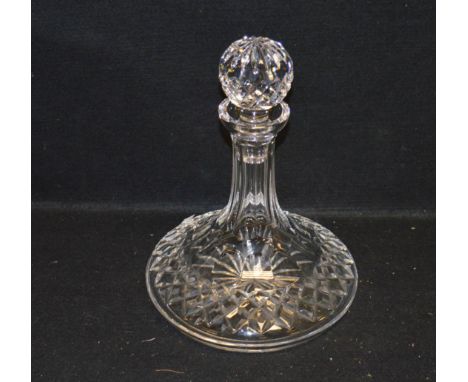 A Waterford Crystal 'Lismore' Ships Decanter 