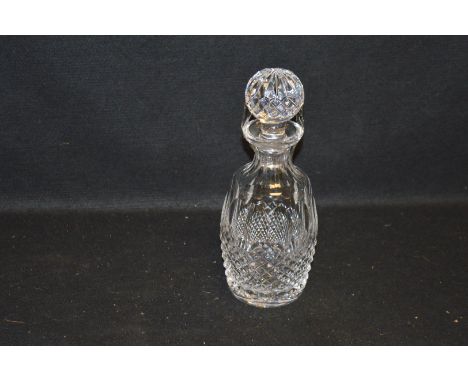 A Waterford Crystal, Colleen Spirit Decanter with Stopper