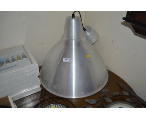 An industrial light fitting