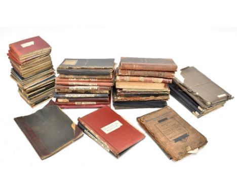 BEYER-PEACOCK & CO, MANCHESTER; an archive of order books and records from the locomotive maker's works in Manchester compris
