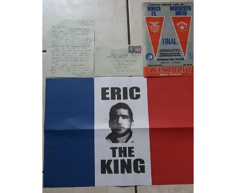 1968 Quality reprint of the 1968 European Cup Final Programme &amp; Ticket, Reprinted letter from George Best's father re his
