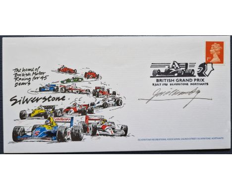 MOTOR RACING SILVERSTONE JOSE FROILAN GONZALEZ AUTOGRAPHED POSTAL COVER
José Froilán González (October 5, 1922 – June 15, 201
