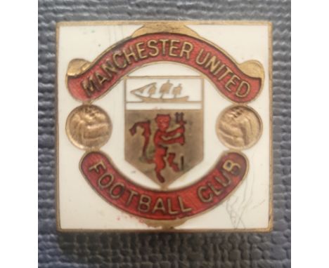 VINTAGE MANCHESTER UNITED BADGE MADE BY REEVES
Ref MS