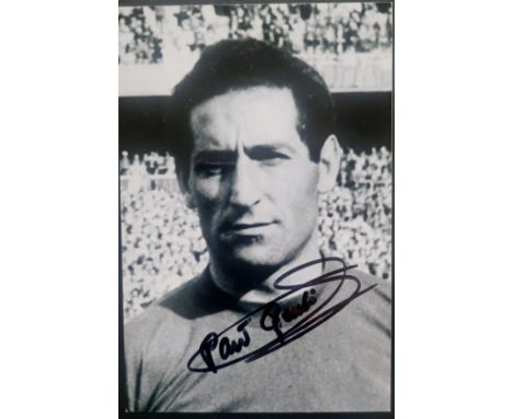 REAL MADRID &amp; SPAIN FRANCESCO GENTO AUTOGRAPHED PHOTO
Postcard size
Ref DC