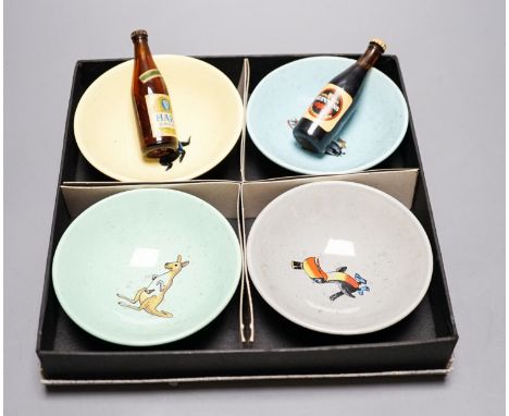 Breweriana: Guinness, Harp, Taunton cider etc, advertising ceramics, miniature bottles, paperweights etc