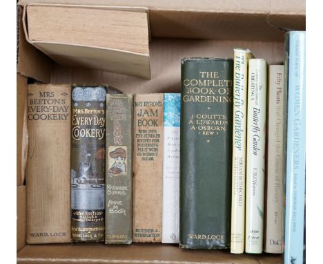 °  A small collection of garden and cook books
