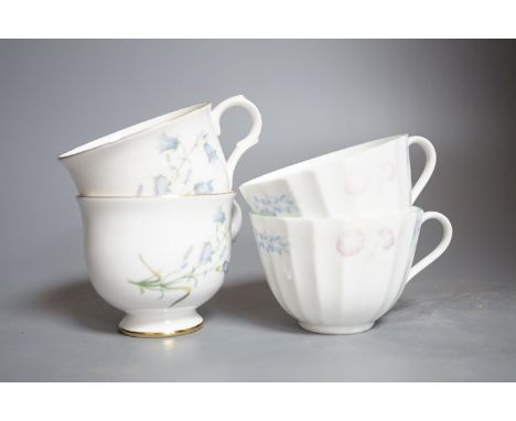 A Sadler 'Wellington' pattern China tea set and a Royal Worcester "English Garden" tea set