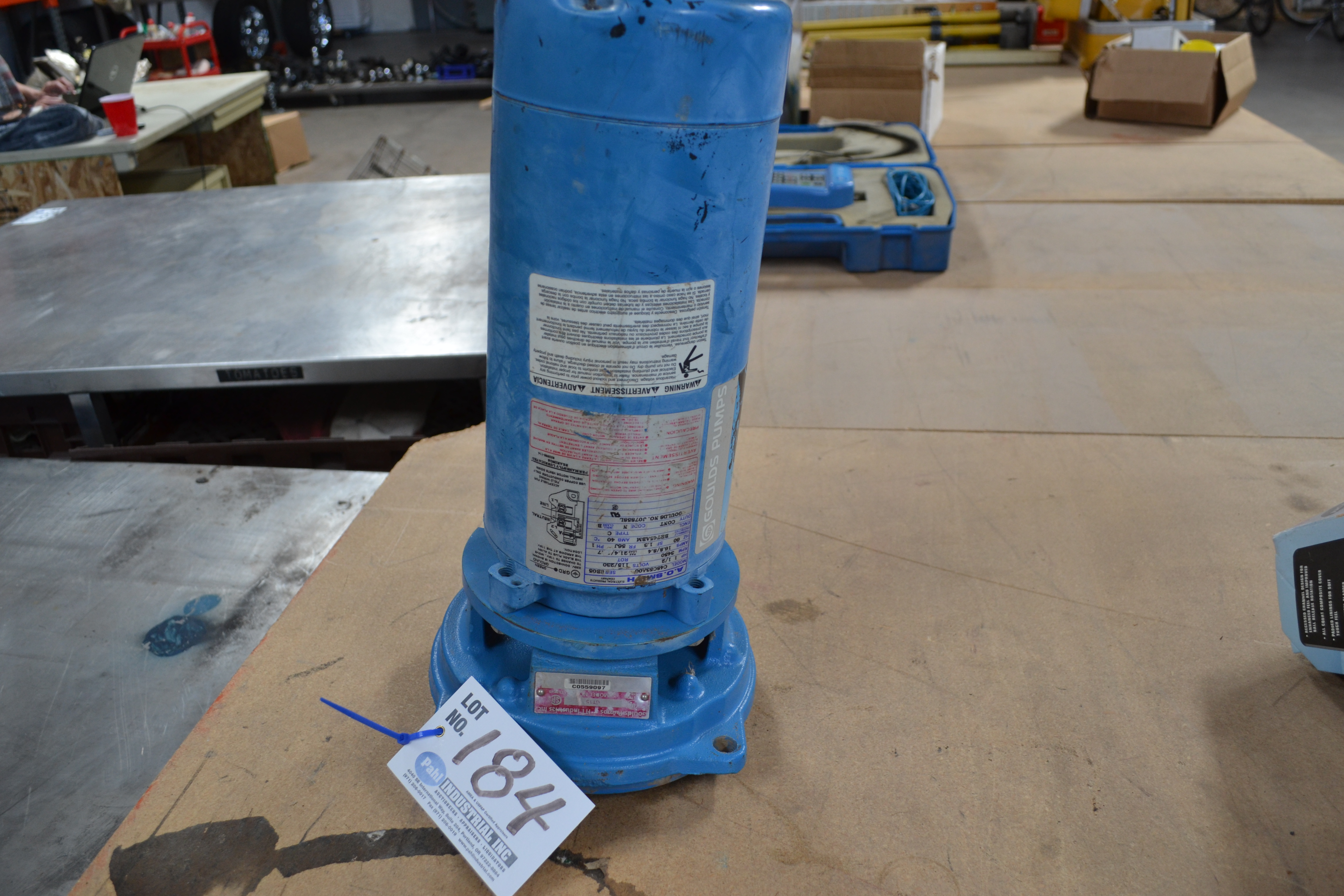 Gould model C48C53/AOO 1.5hp Centrifugal Pump