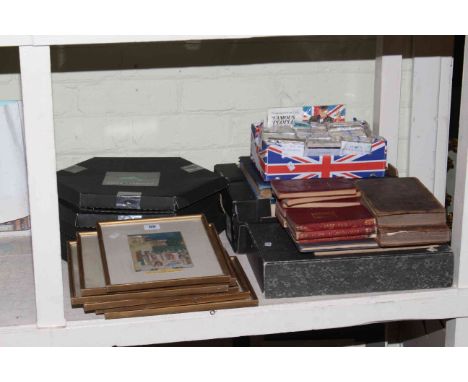 Collection of tea cards and cigarette cards including Brooke Bond, together with annuals, books (Red Letter Shakespeare, Home