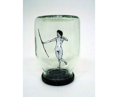 Alexander Shishkin-Khokusai  Glass Containers 2014 Glass jar, ink on paper, copper wire. Varies dimensions 