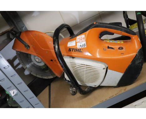 Stihl 410 stone cutter. Not available for in-house P&amp;P, contact Paul O'Hea at Mailboxes on 01925 659133 