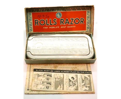 Vintage boxed Rolls Razor. P&amp;P Group 1 (£14+VAT for the first lot and £1+VAT for subsequent lots) 