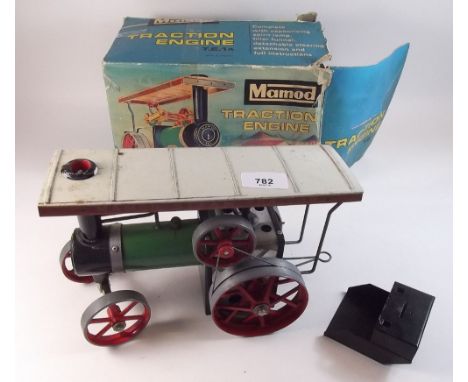 A Mamod traction engine - boxed