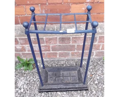 A cast iron stick stand