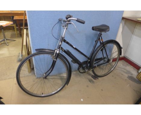A vintage lady's Hercules bicycle 