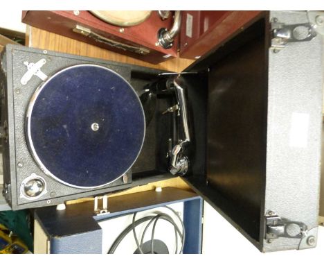 Vintage Columbia portable record player