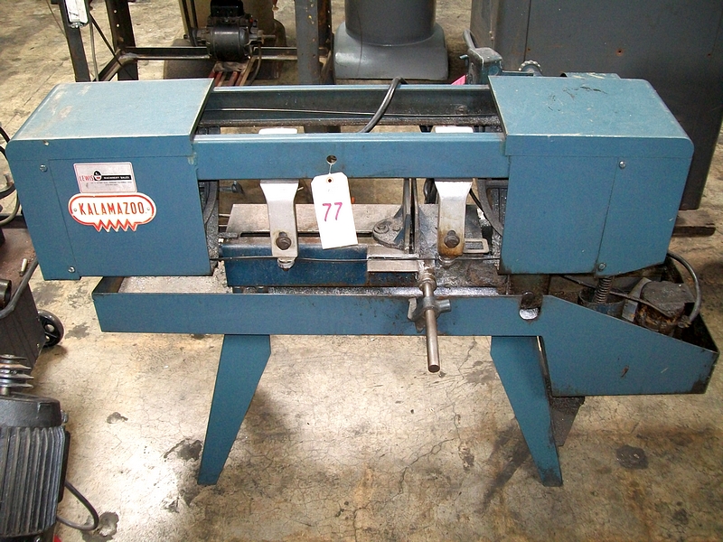 Kalamazoo Mdl. 7AW Horizontal Metal Cutting Band saw SN: 3014