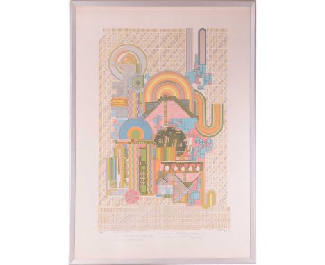 Sir Eduardo Paolozzi (1924 - 2005), Largo to Presto (from the Calcium Light Night series), signed and dated 1974, limited edi