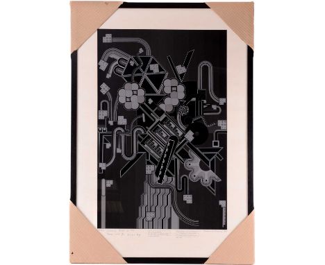 Sir Eduardo Paolozzi (1924 - 2005), Central Park in the Dark Some 40 Years Ago (from the Calcium Light Night series), signed 