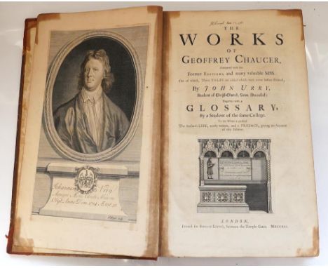 ° ° Chaucer, Geoffrey - The Works of Geoffrey Chaucer, compared with the former editions, and many valuable Mss. Out of which