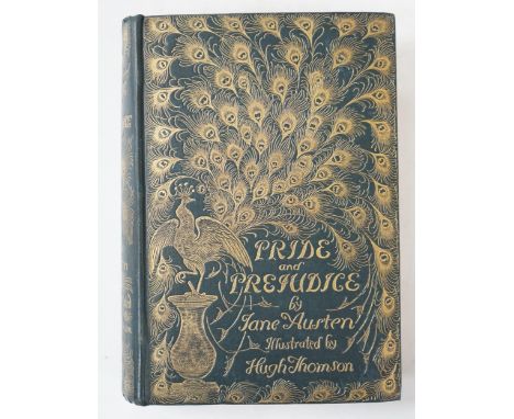 ° ° Austen, Jane - Pride and Prejudice....with a preface by George Saintsbury....decorated title, frontispiece and many text 