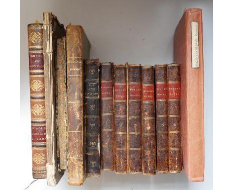 ° ° Byron, George Gordon Noel, Lord - Don Juan, Cantos 1 to 5, engraved medallion portrait to title, with 6 hand-coloured pla