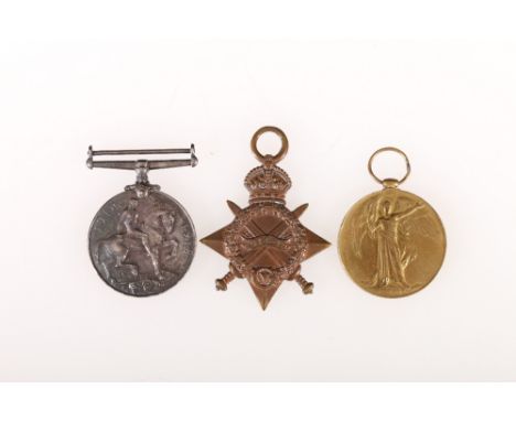 WWI group including war medal and victory medal to SS6379 W MCGUIGAN ABRN (Able Seaman? Royal Navy) and 1914-15 star to SS637