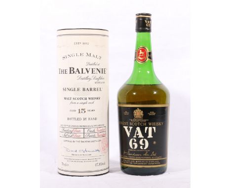 THE BALVENIE 1991 15 year old single barrel single malt Scotch whisky, casked 28/2/1991 bottled 23/11/2006 from cask 147 bott