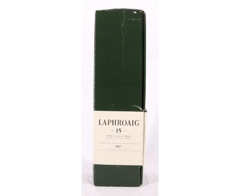 LAPHROAIG 15 year old Islay single malt Scotch whisky 70cl, 43% vol, boxed